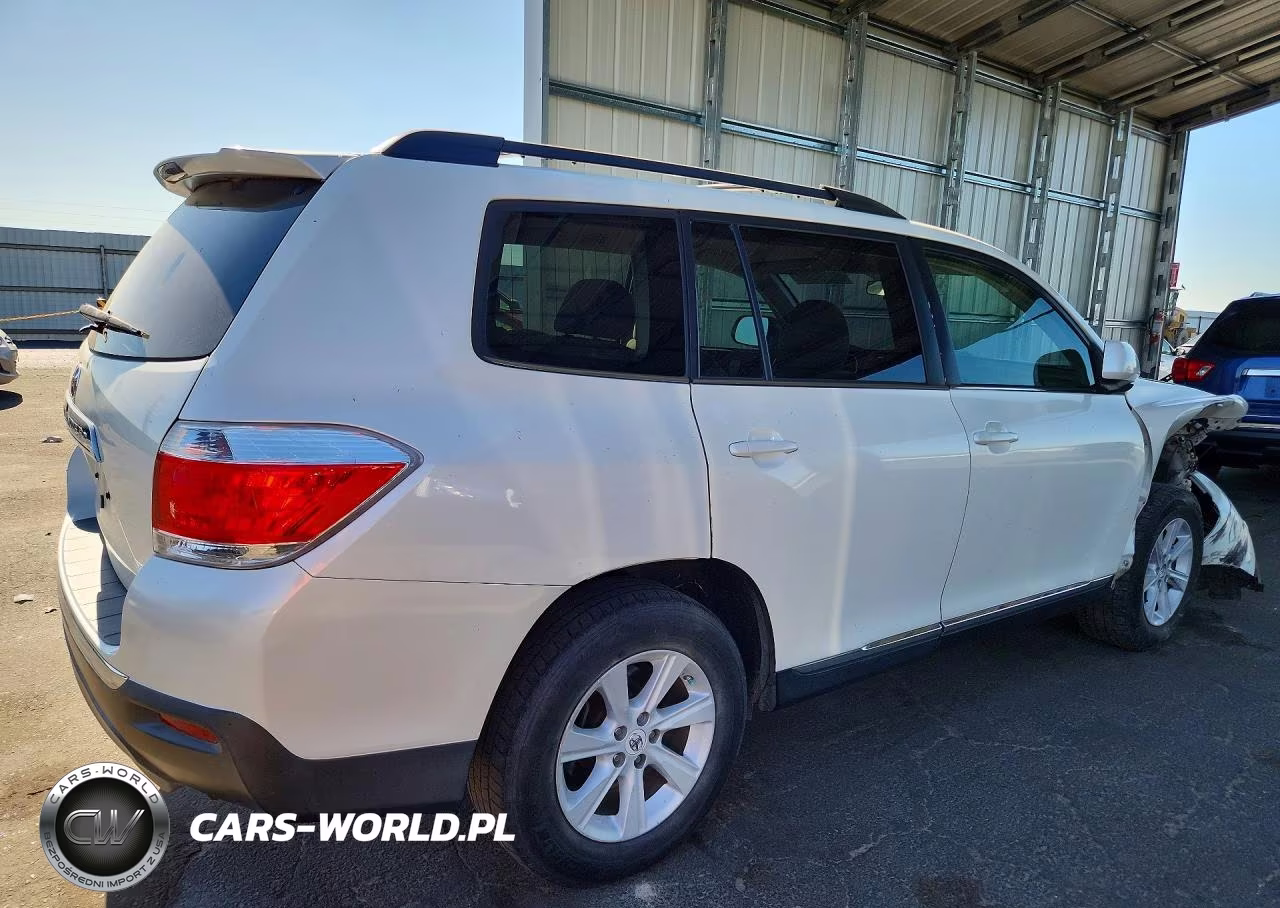 2012 Toyota Highlander Base VIN:5TDZK3EH2CS076581 - 3