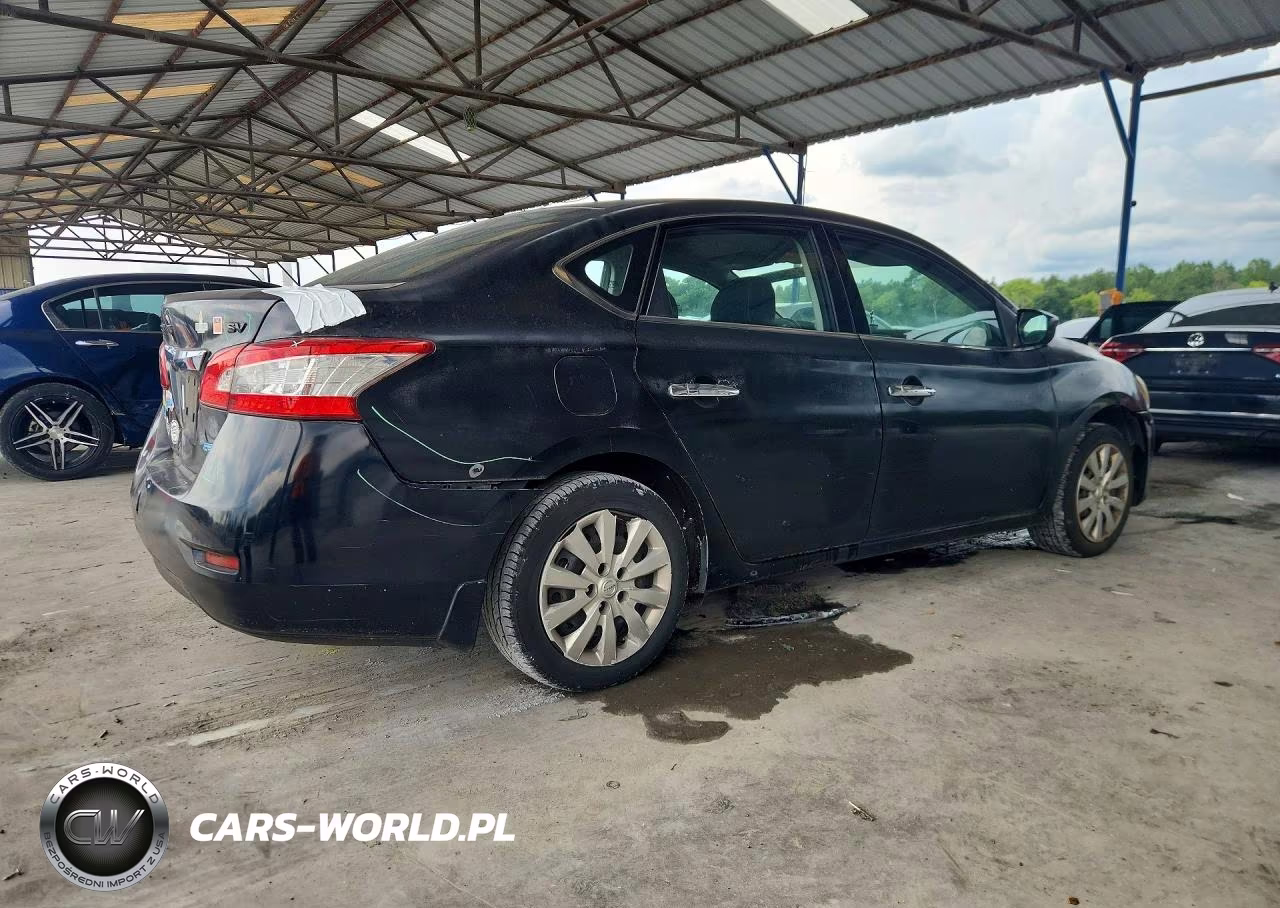 2014 Nissan Sentra Sv VIN:3N1AB7AP1EY231248 - 3