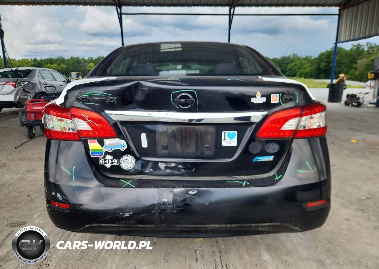 2014 Nissan Sentra Sv VIN:3N1AB7AP1EY231248 - 6
