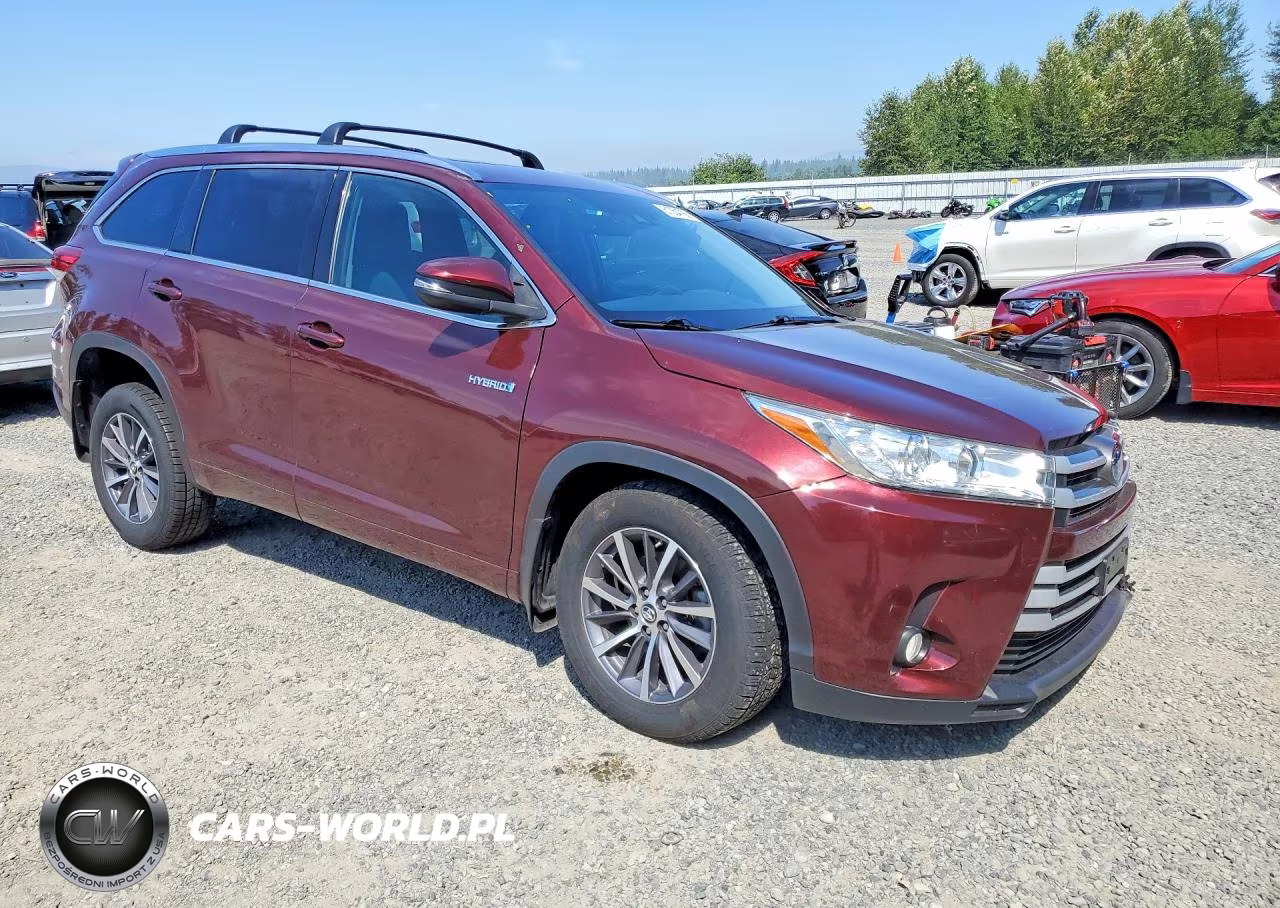2018 Toyota Highlander Hybrid Xle VIN:5TDJGRFH4JS039786 - 4
