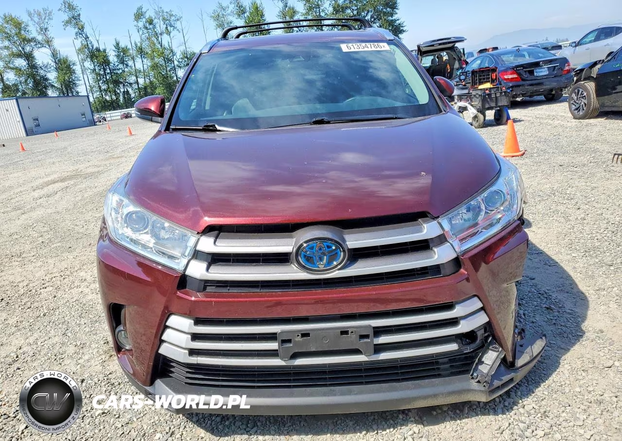 2018 Toyota Highlander Hybrid Xle VIN:5TDJGRFH4JS039786 - 5