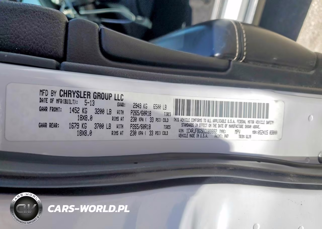 2014 Jeep Grand Cherokee Limited VIN:1C4RJFBG5EC189882 - 13