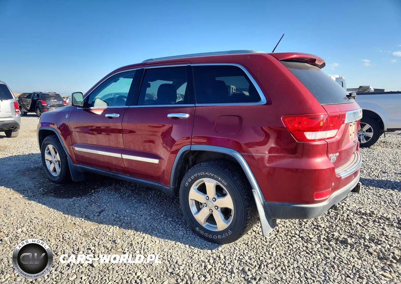 2013 Jeep Grand Cherokee Overland VIN:1C4RJFCT0DC587060 - 2