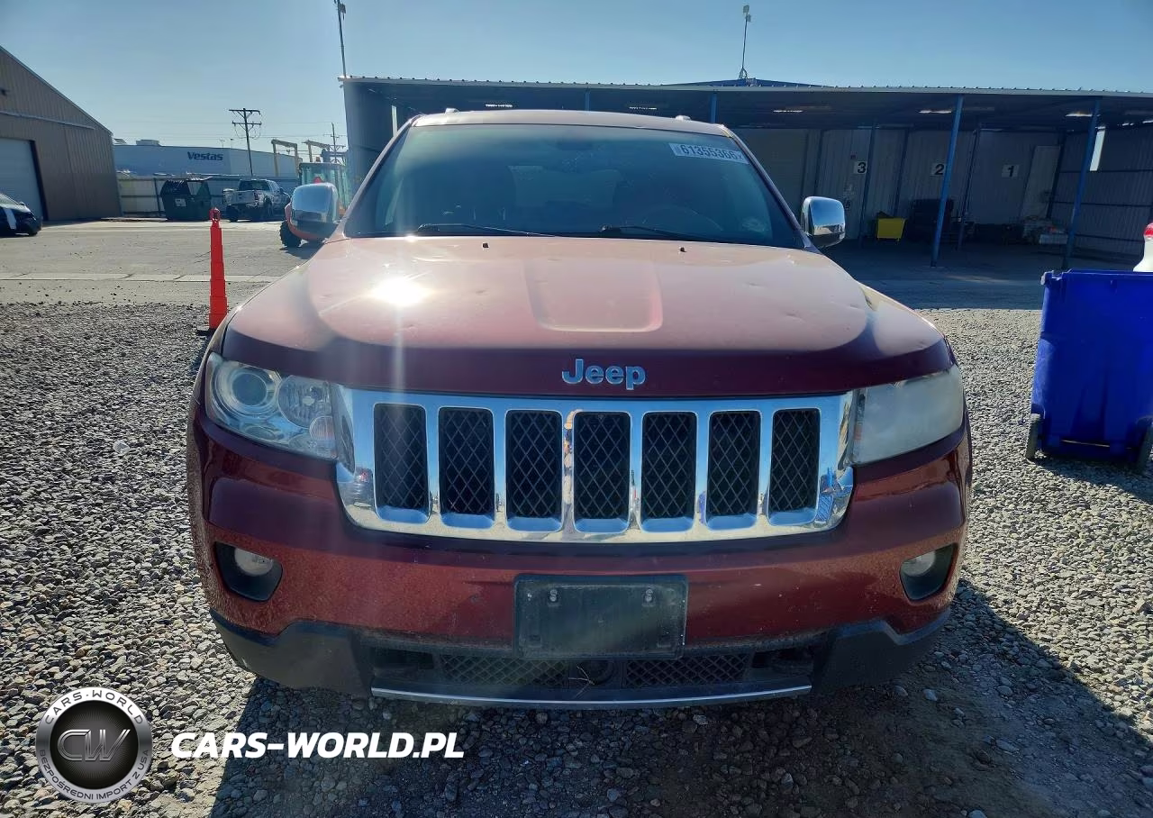 2013 Jeep Grand Cherokee Overland VIN:1C4RJFCT0DC587060 - 5