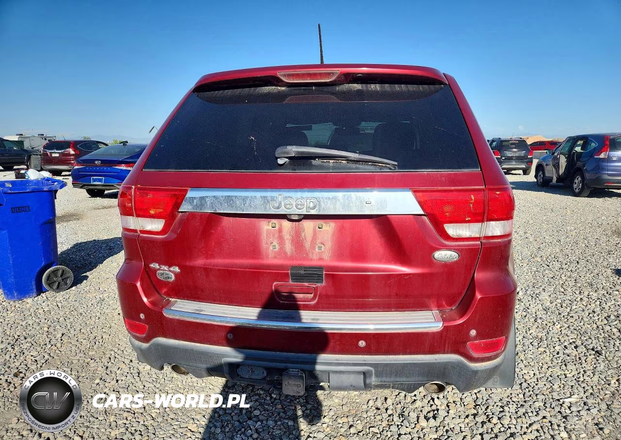 2013 Jeep Grand Cherokee Overland VIN:1C4RJFCT0DC587060 - 6