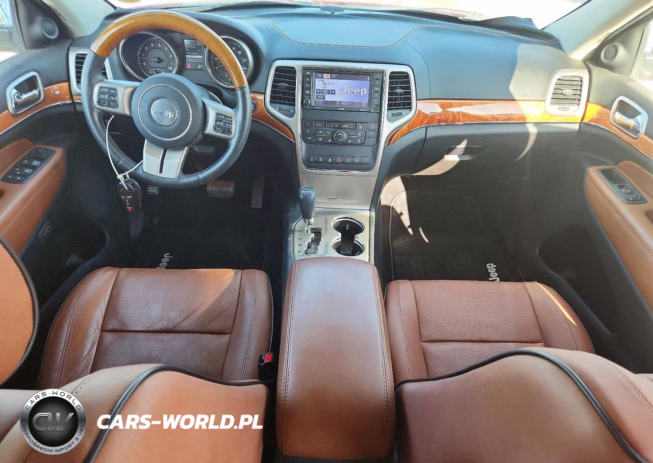 2013 Jeep Grand Cherokee Overland VIN:1C4RJFCT0DC587060 - 8