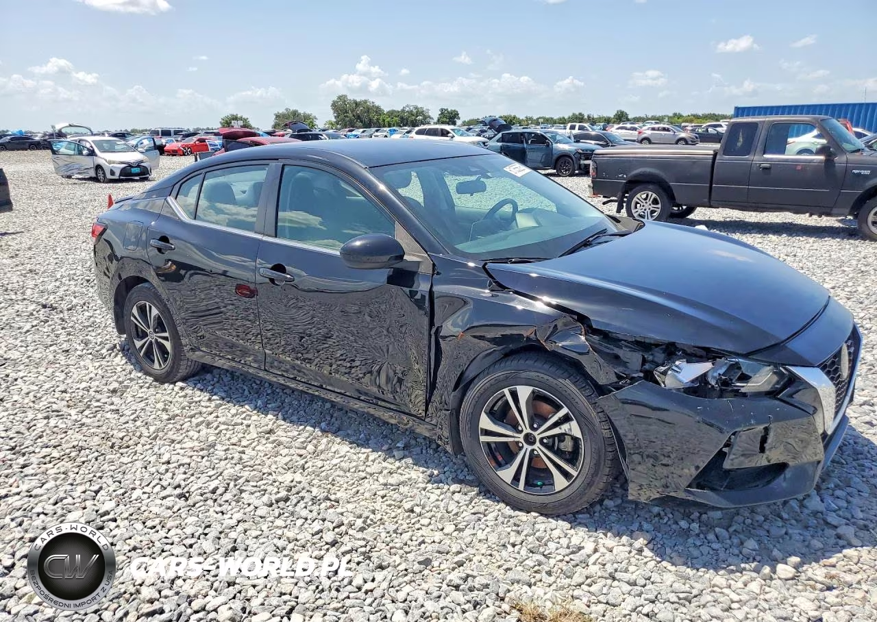 2021 Nissan Sentra Sv Xtronic Cvt VIN:3N1AB8CV4MY233575 - 4
