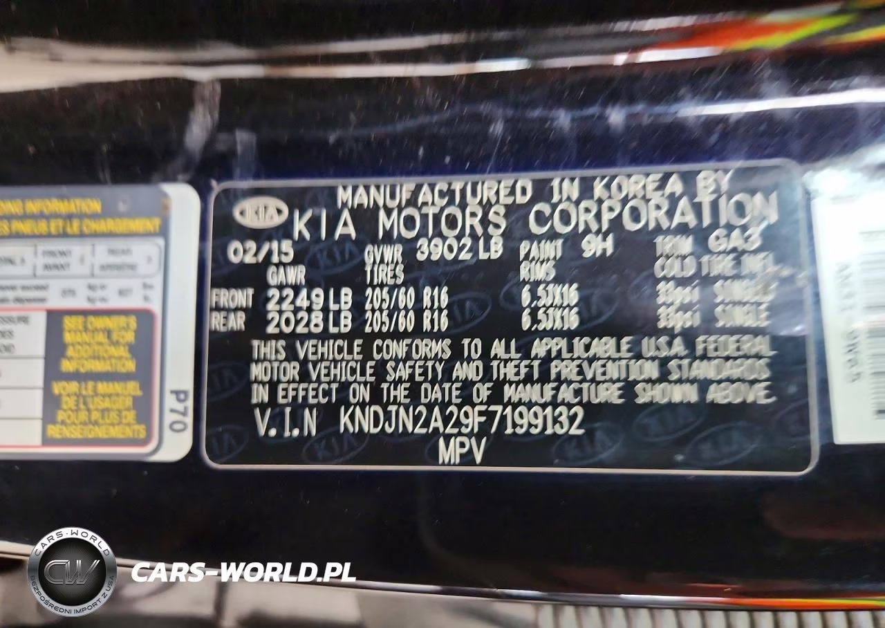 2015 Kia Soul Base VIN:KNDJN2A29F7199132 - 12