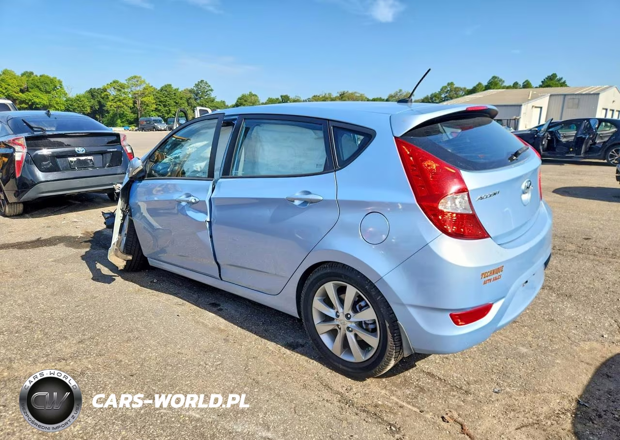2014 Hyundai Accent Se VIN:KMHCU5AE2EU151443 - 2