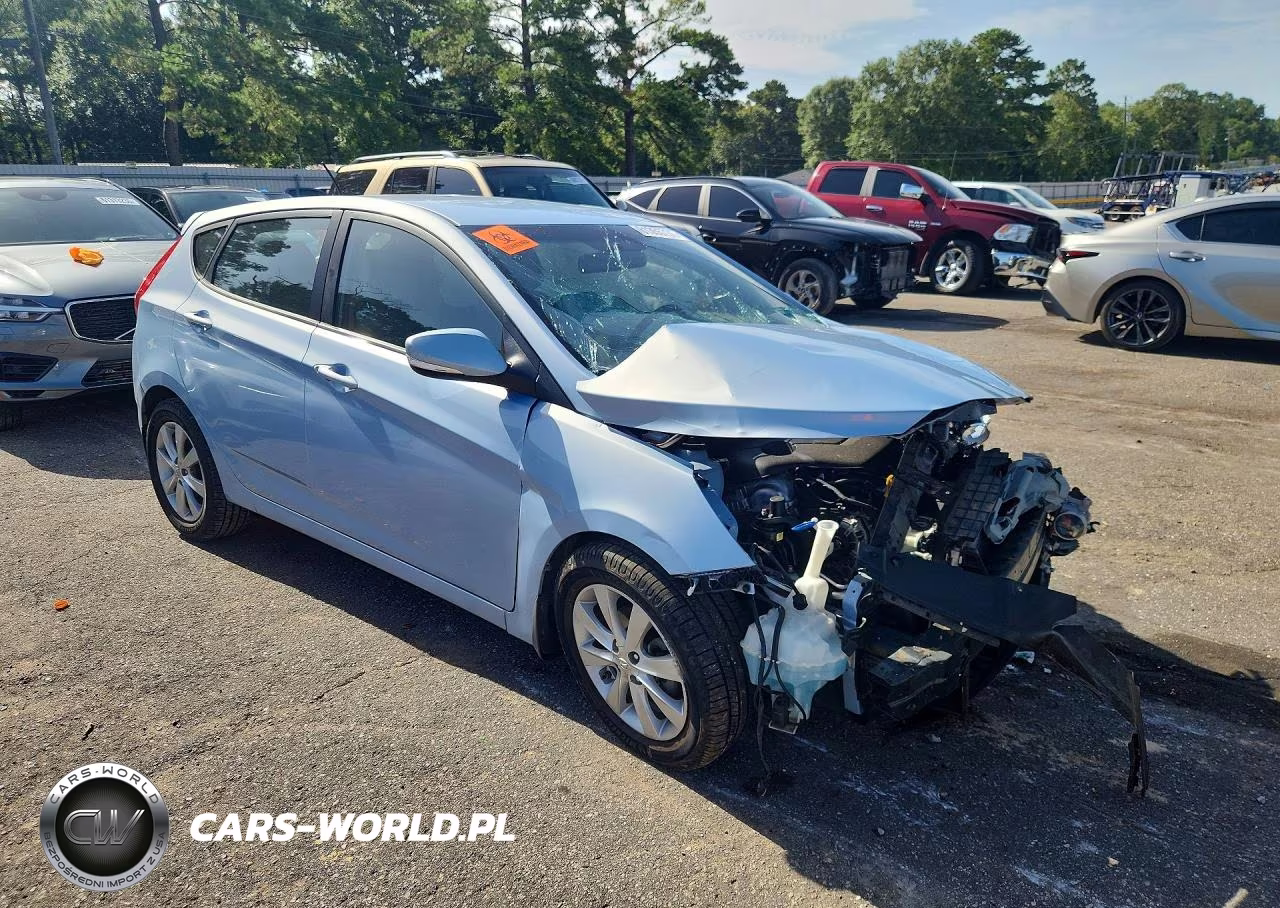 2014 Hyundai Accent Se VIN:KMHCU5AE2EU151443 - 4