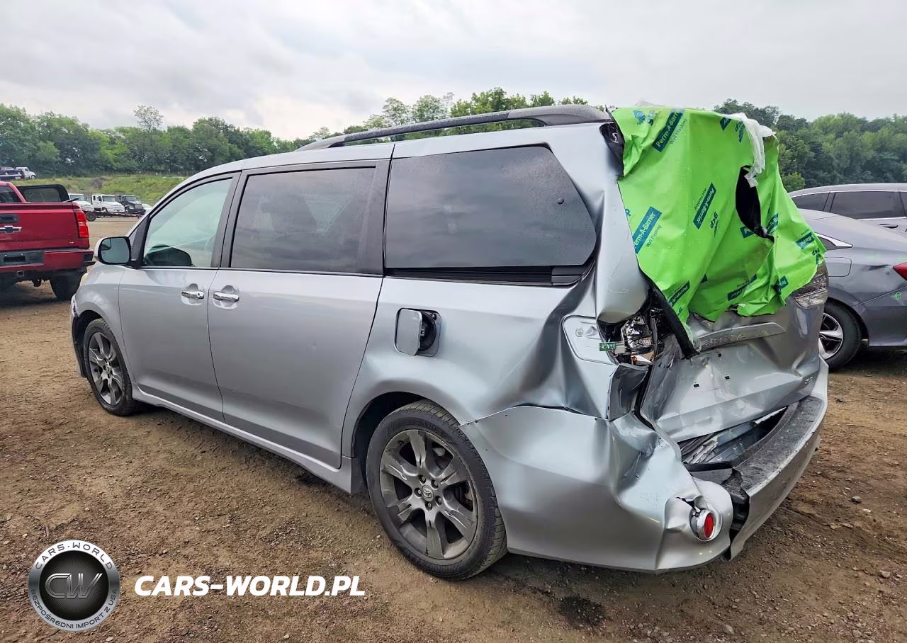 2015 Toyota Sienna Sport VIN:5TDXK3DC1FS528473 - 2