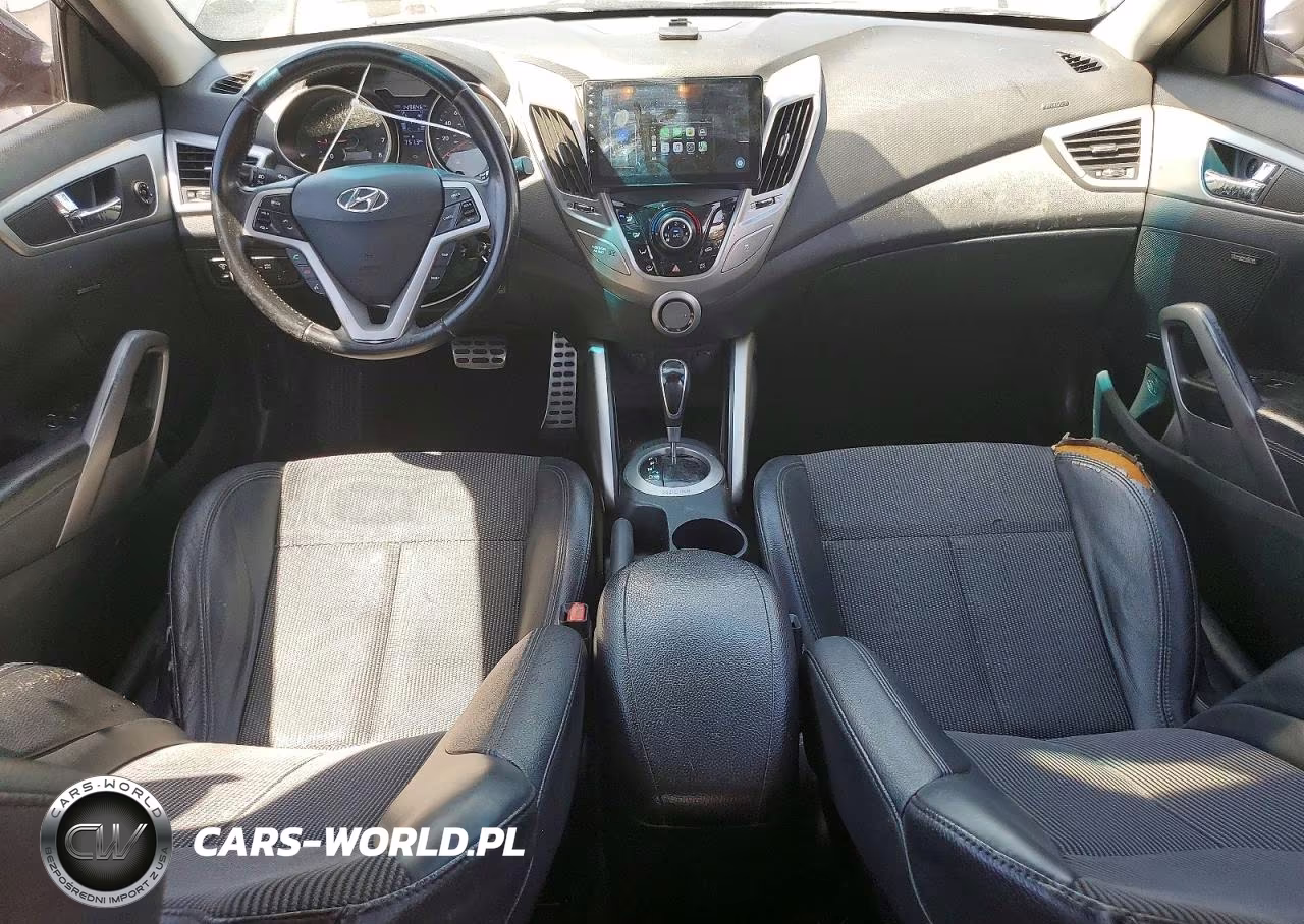2013 Hyundai Veloster Base VIN:KMHTC6AD1DU157247 - 8