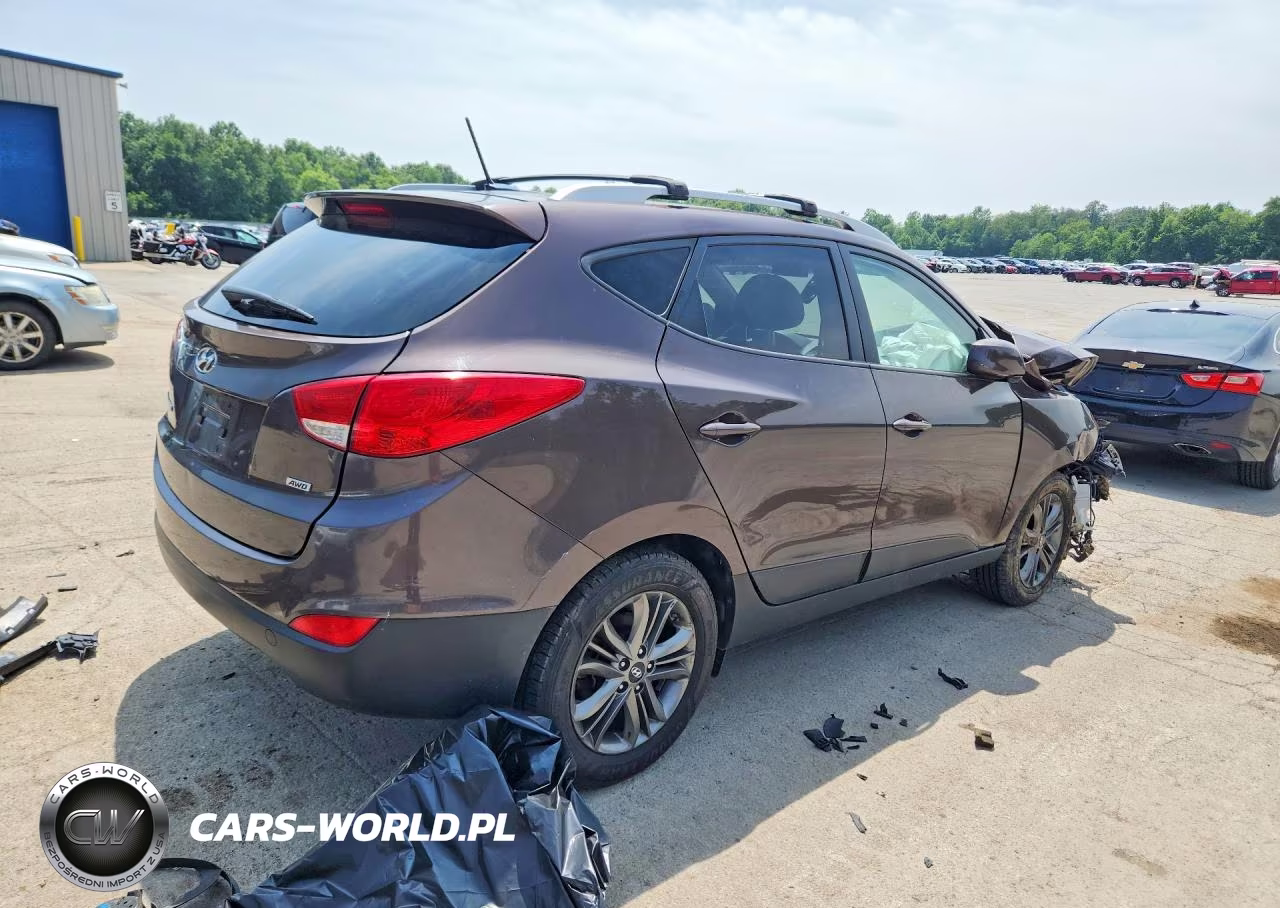 2014 Hyundai Tucson Se VIN:KM8JUCAG9EU916323 - 3