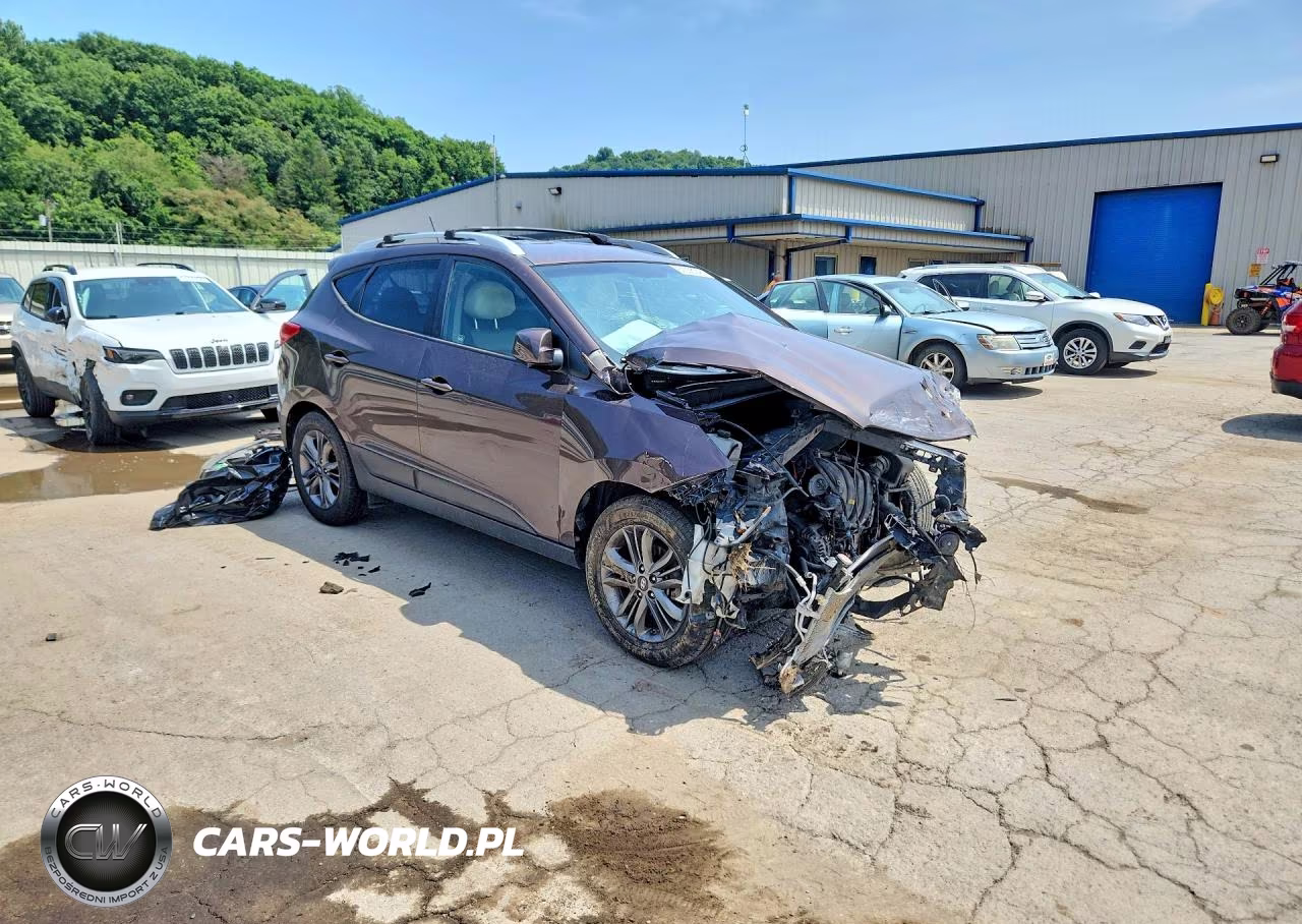2014 Hyundai Tucson Se VIN:KM8JUCAG9EU916323 - 4