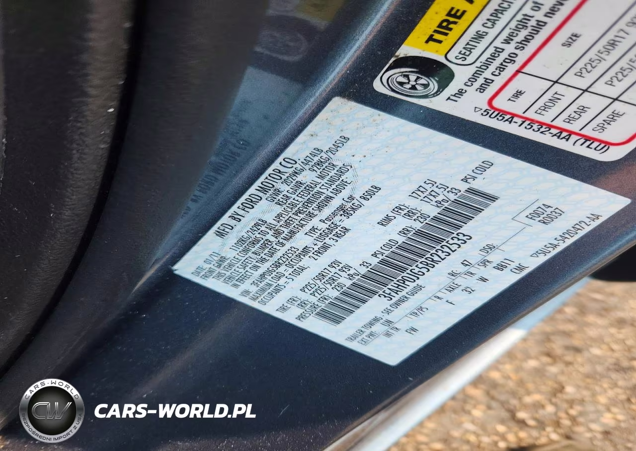 2011 Ford Fusion Sel VIN:3FAHP0JG5BR232533 - 12