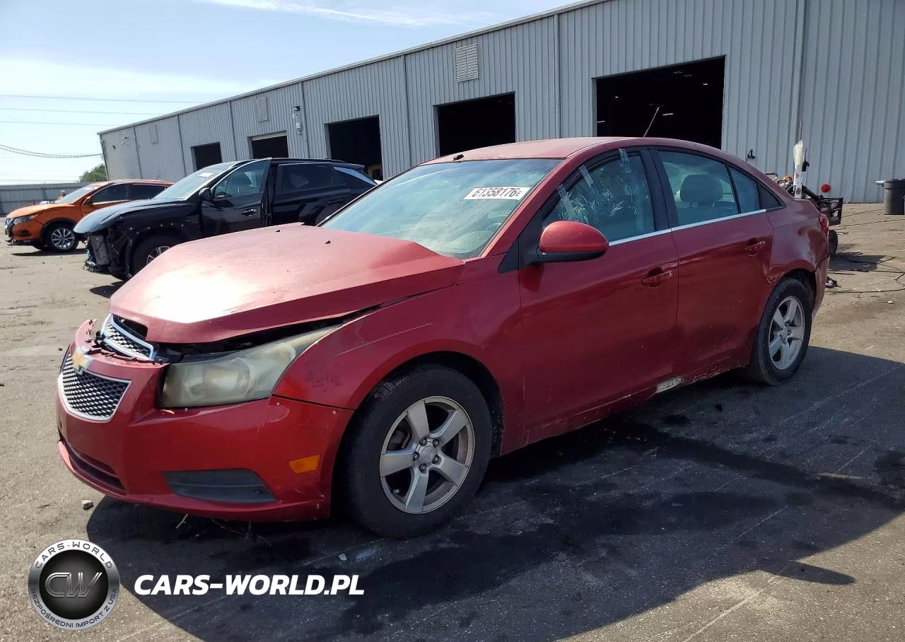 2012 Chevrolet Cruze Lt VIN:1G1PF5SC1C7316268 - 1