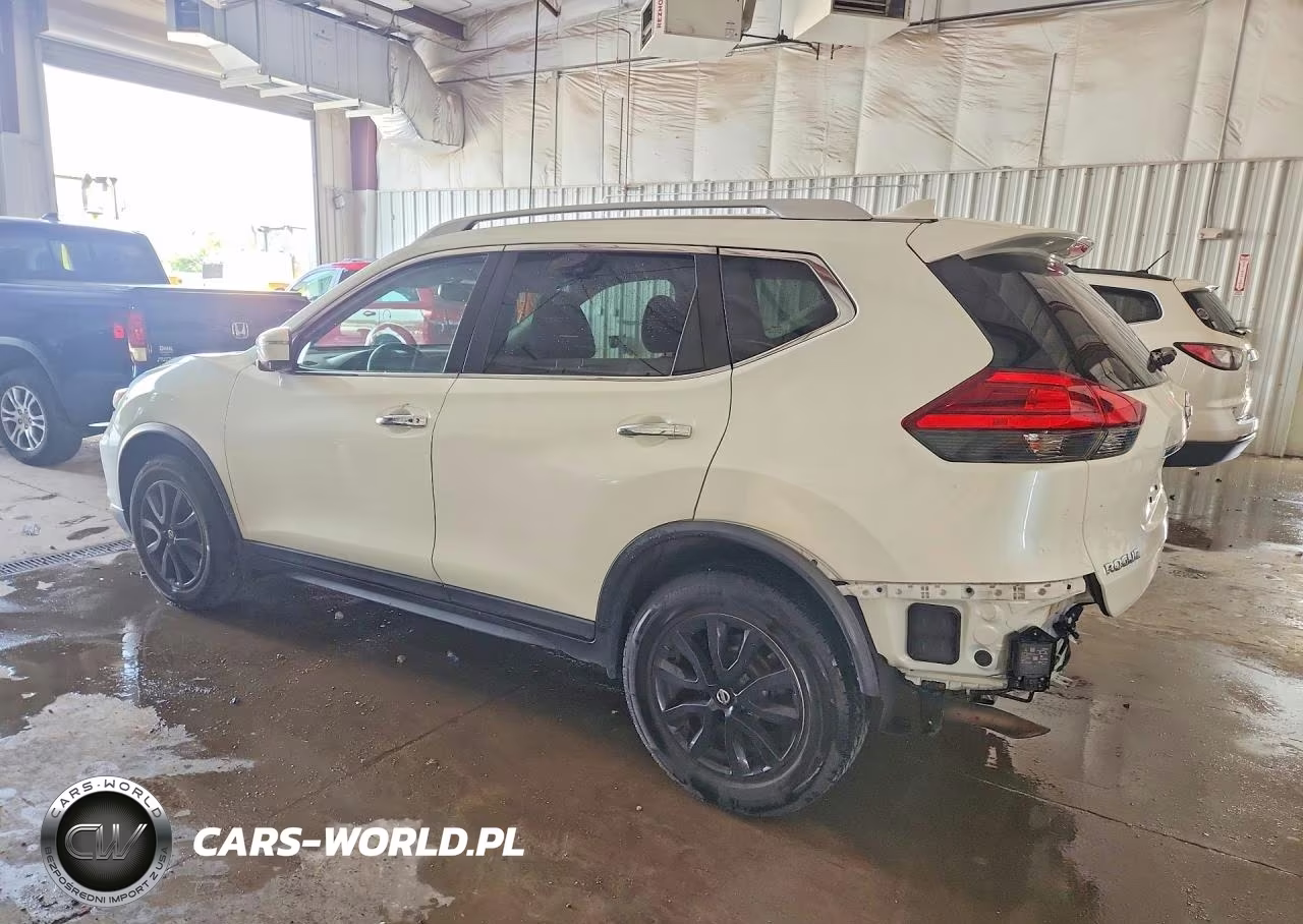 2017 Nissan Rogue Sv VIN:KNMAT2MV2HP578763 - 2