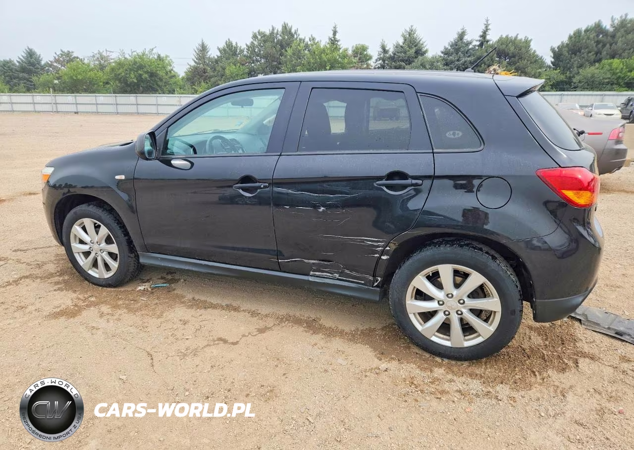 2014 Mitsubishi Outlander Sport Es VIN:4A4AP3AUXEE032749 - 2