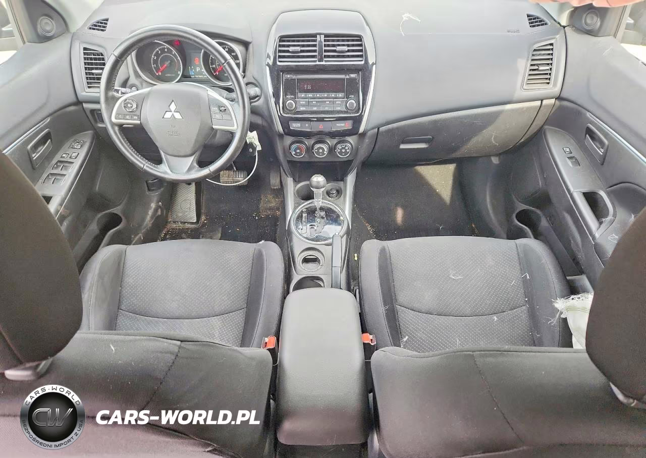2014 Mitsubishi Outlander Sport Es VIN:4A4AP3AUXEE032749 - 8