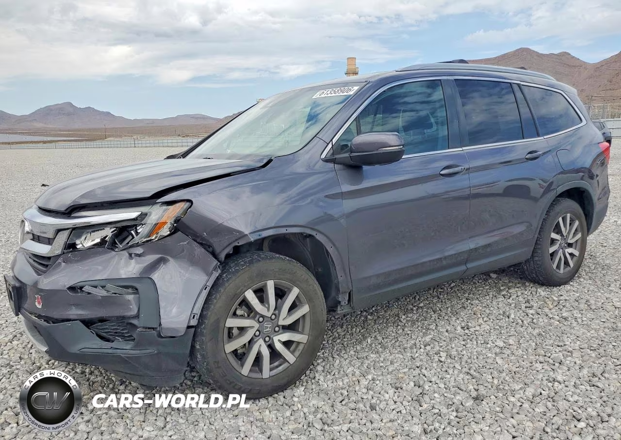 2019 Honda Pilot Exl VIN:5FNYF6H51KB048129 - 1