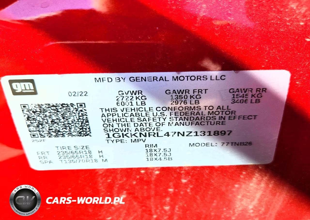 2022 GMC Acadia Sle VIN:1GKKNRL47NZ131897 - 13