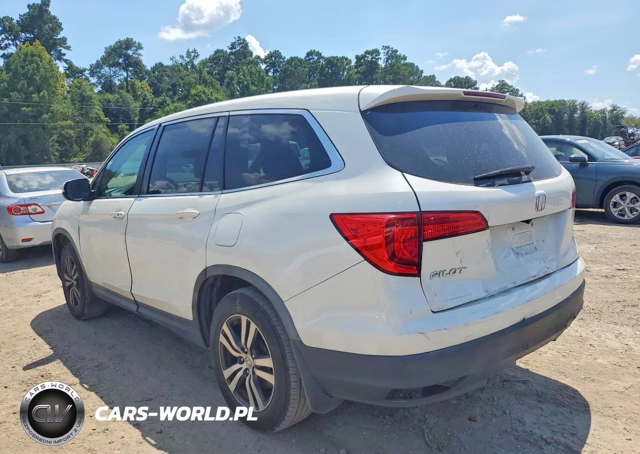 2017 Honda Pilot Exl VIN:5FNYF5H53HB007410 - 2