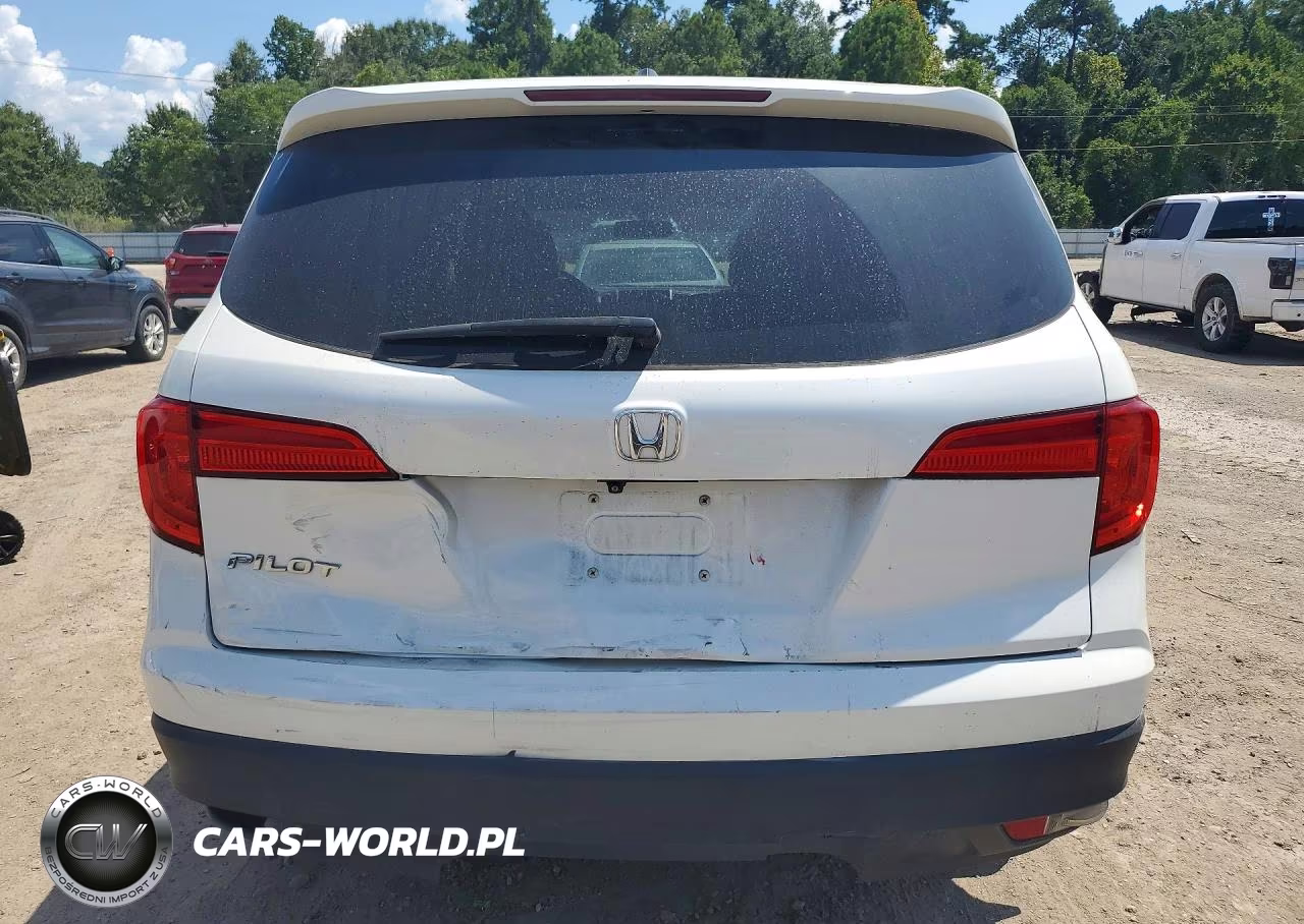 2017 Honda Pilot Exl VIN:5FNYF5H53HB007410 - 6