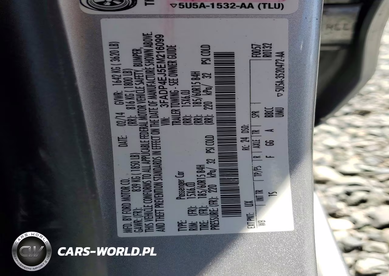 2014 Ford Fiesta Se VIN:3FADP4EJ5EM216099 - 13