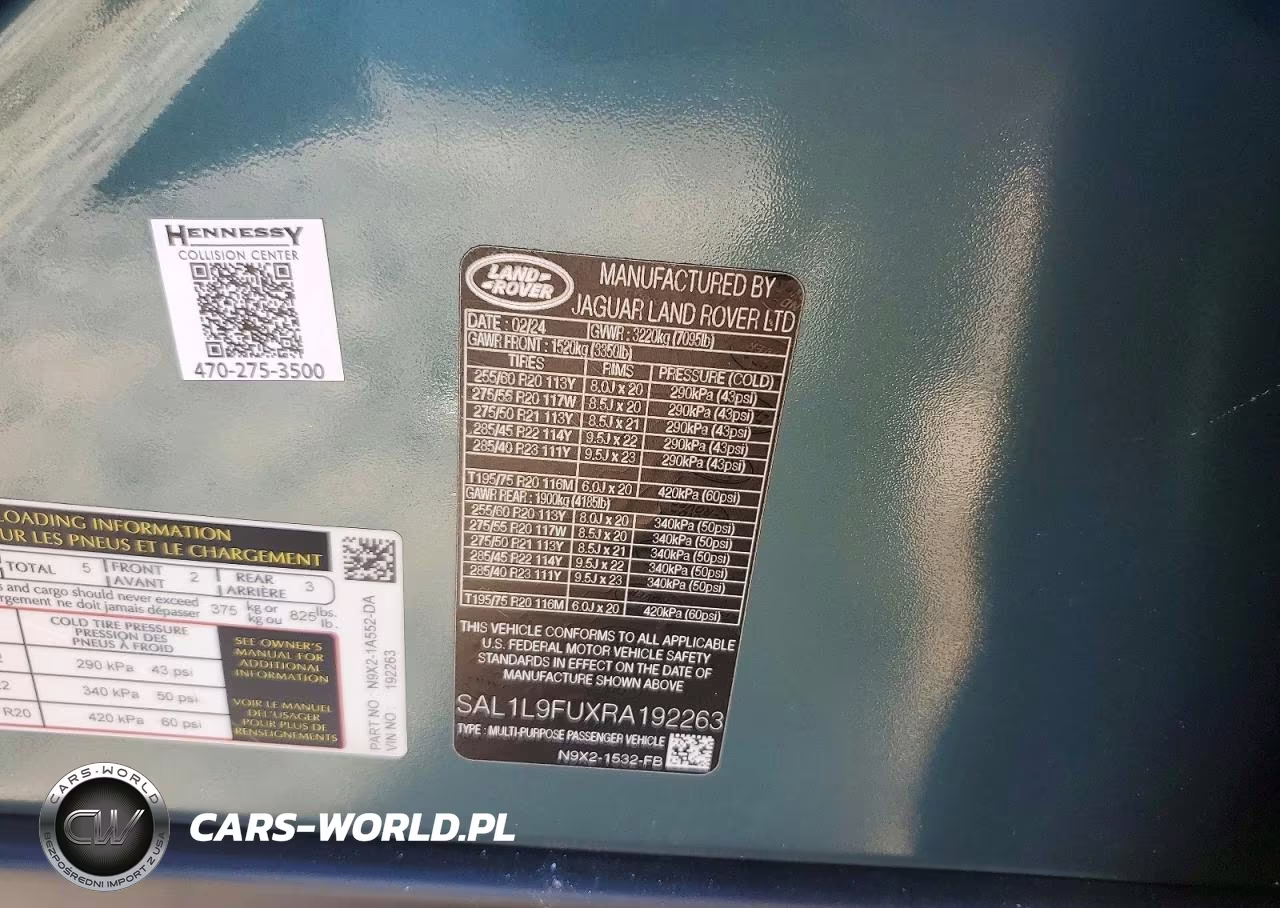 2024 Land Rover Range Rover Sport Dynamic Se VIN:SAL1L9FUXRA192263 - 12