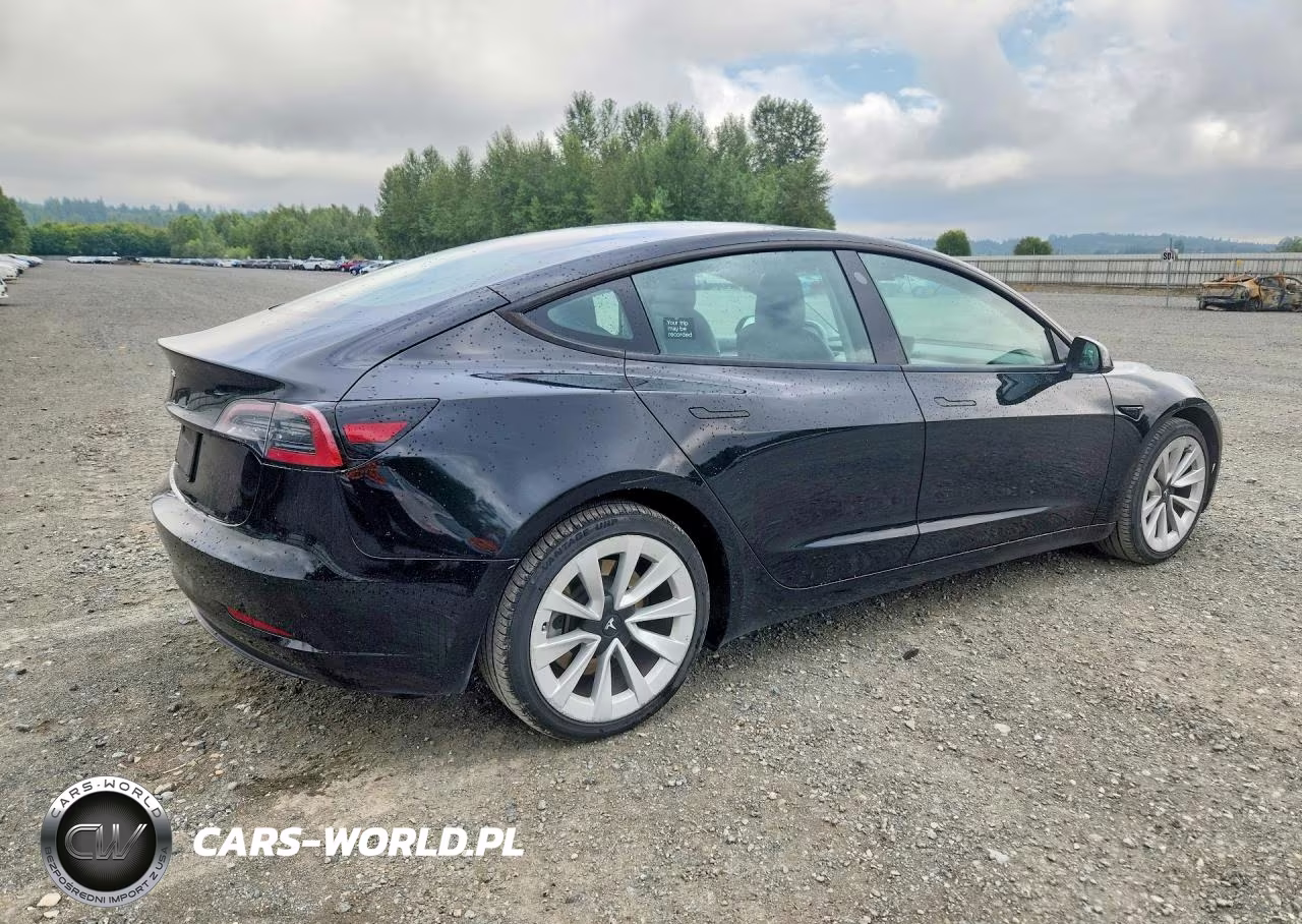 2022 Tesla Model 3 VIN:5YJ3E1EAXNF289614 - 3
