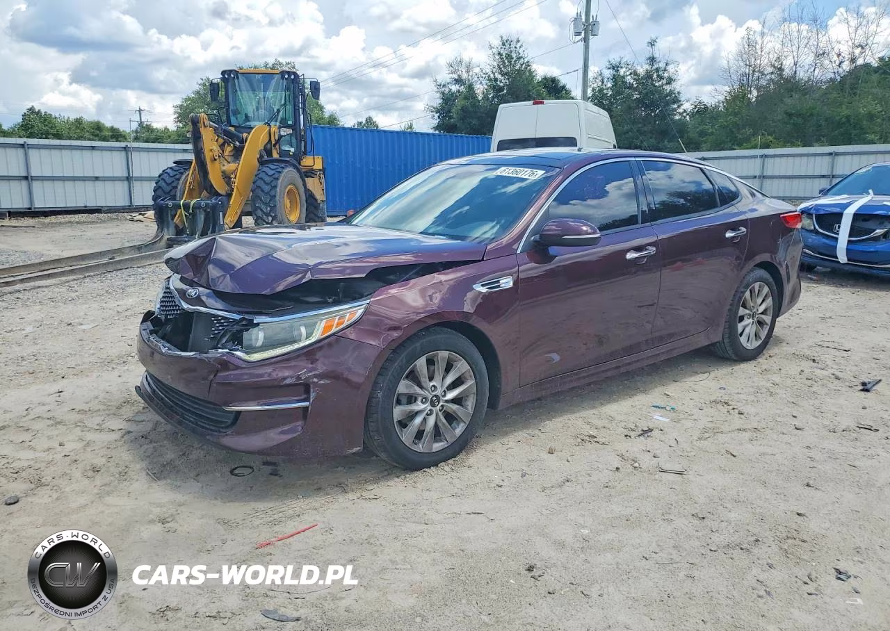 2017 Kia Optima Ex VIN:5XXGU4L34HG127053 - 1