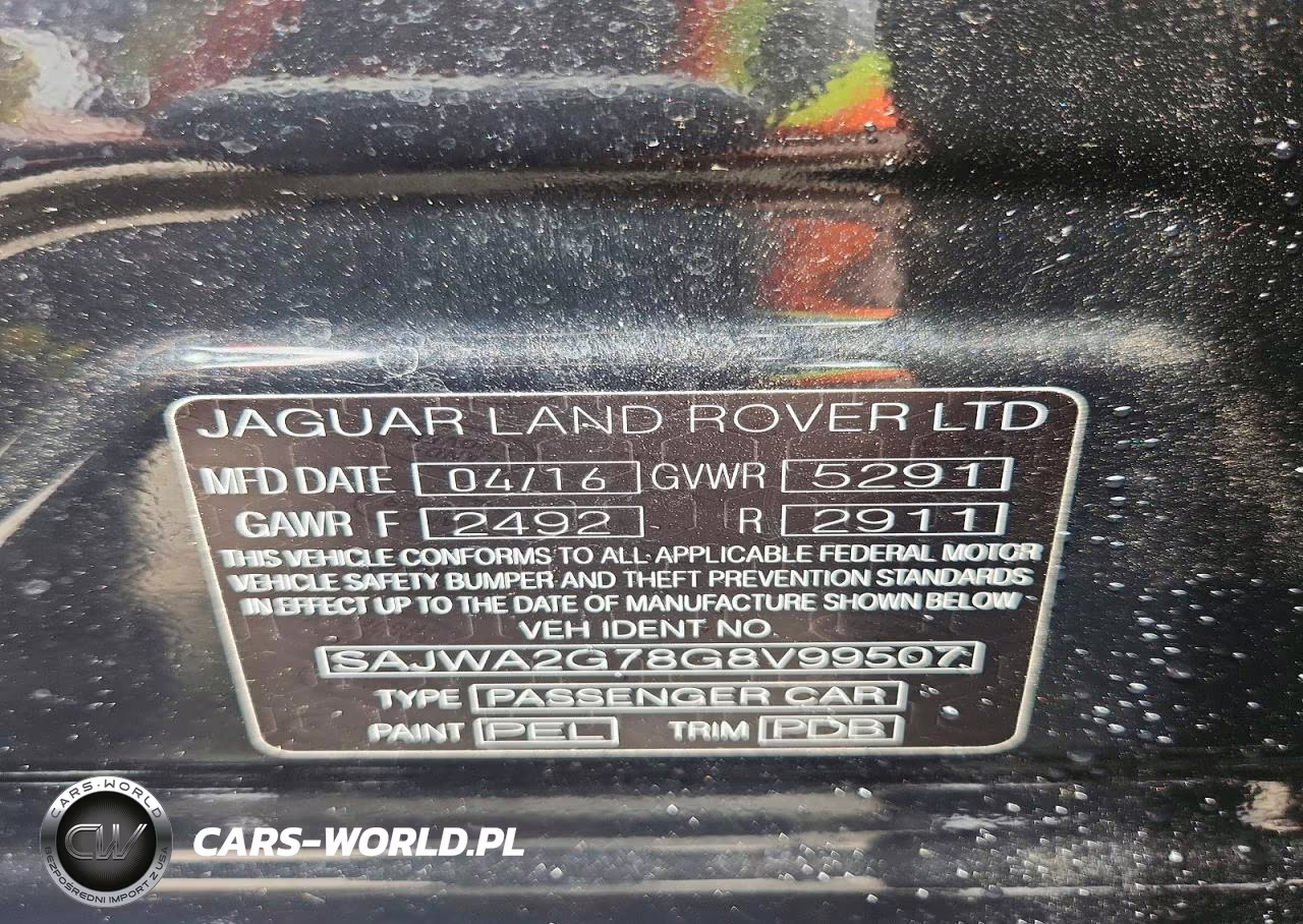 2016 Jaguar Xjl Portfolio VIN:SAJWA2G78G8V99507 - 12