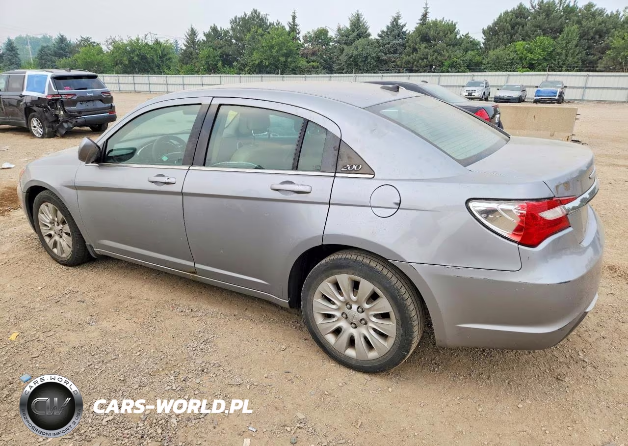 2014 Chrysler 200 Lx VIN:1C3CCBAB0EN122128 - 2