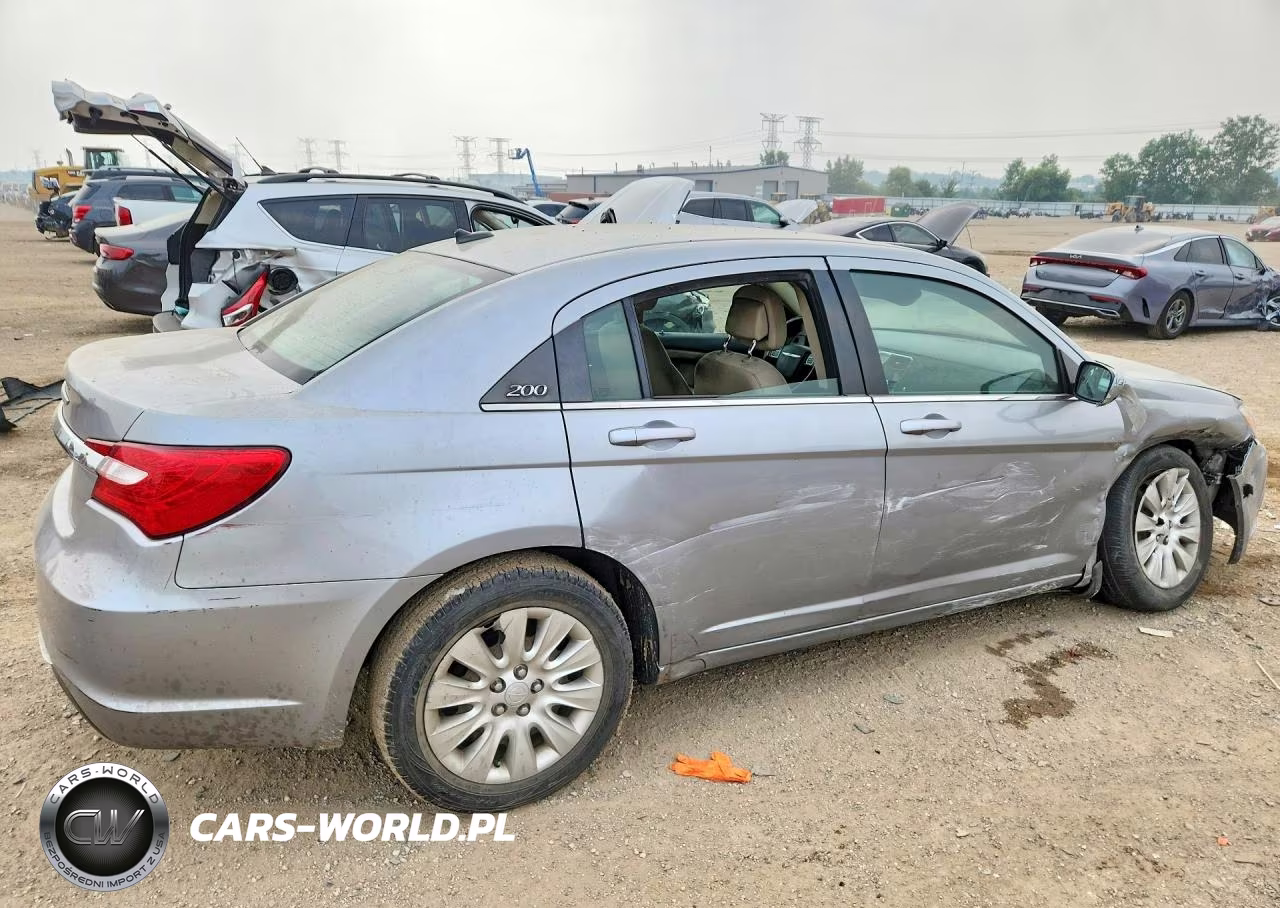 2014 Chrysler 200 Lx VIN:1C3CCBAB0EN122128 - 3