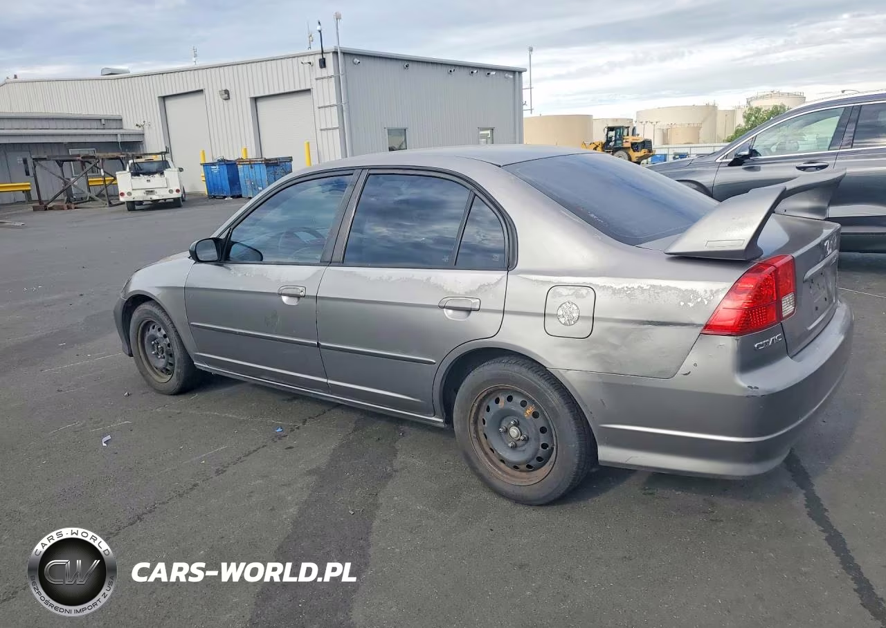 2005 Honda Civic Lx VIN:2HGES15535H614653 - 2