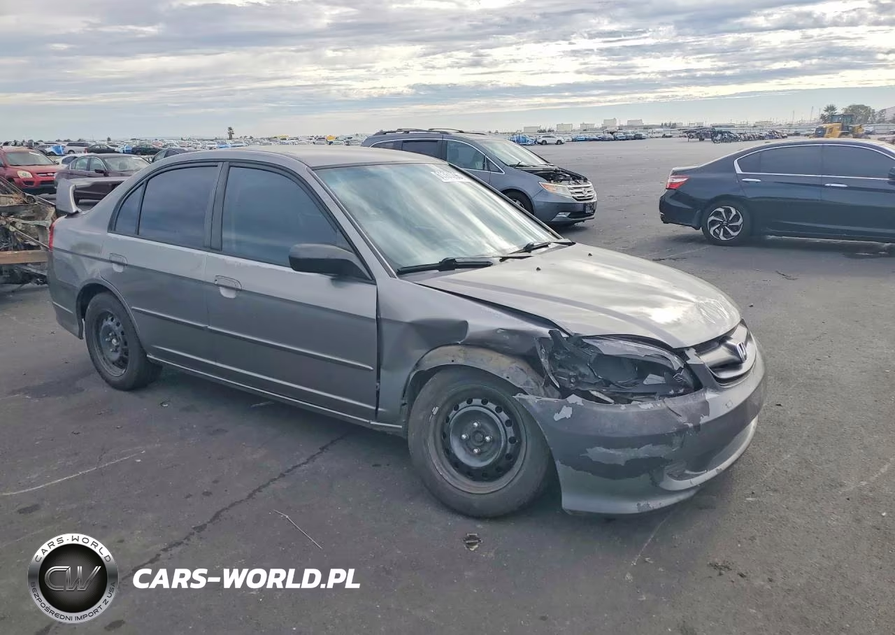 2005 Honda Civic Lx VIN:2HGES15535H614653 - 4