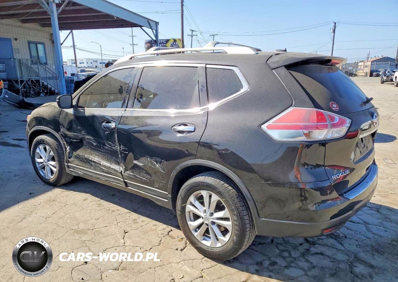 2016 Nissan Rogue Sv VIN:KNMAT2MT9GP622173 - 2