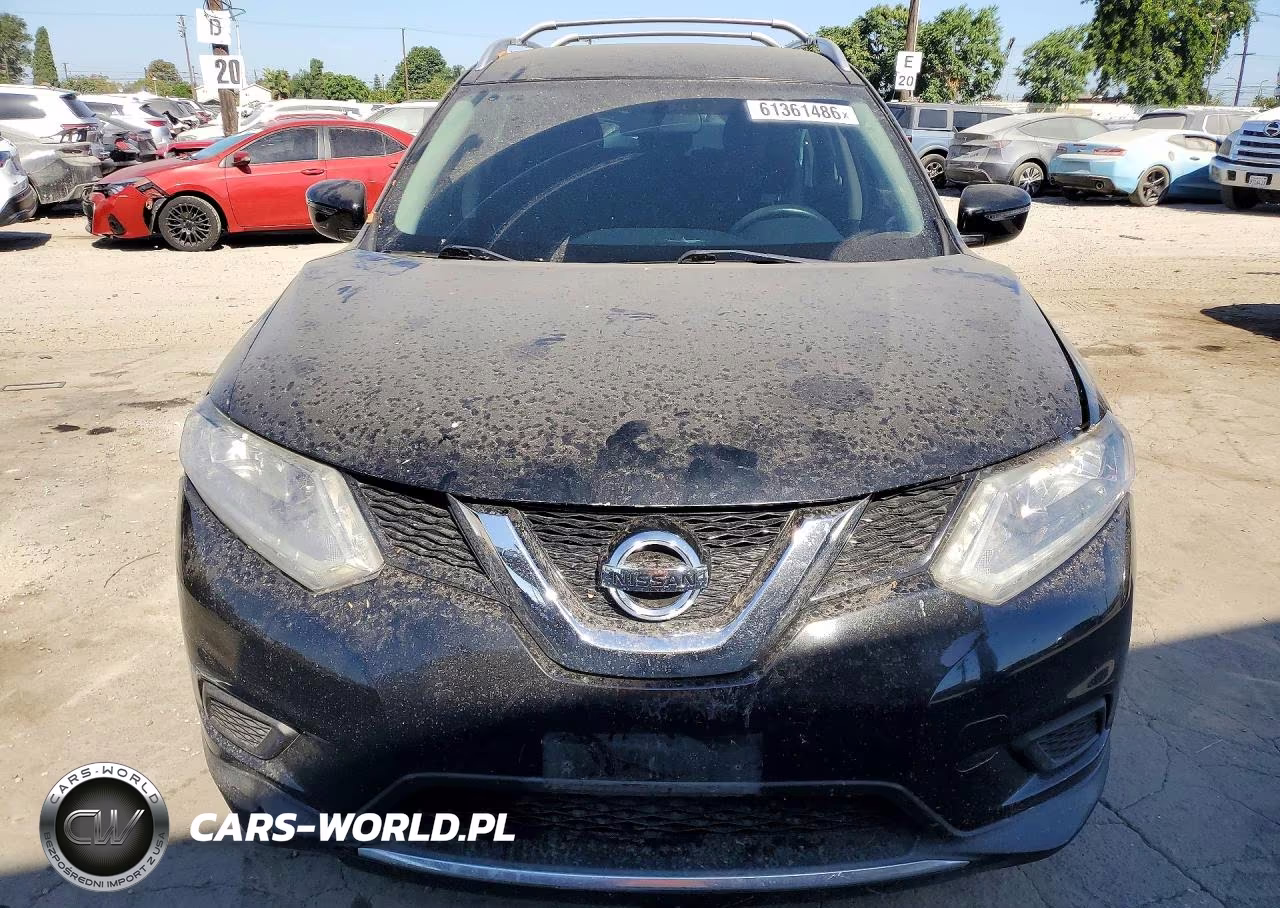 2016 Nissan Rogue Sv VIN:KNMAT2MT9GP622173 - 5