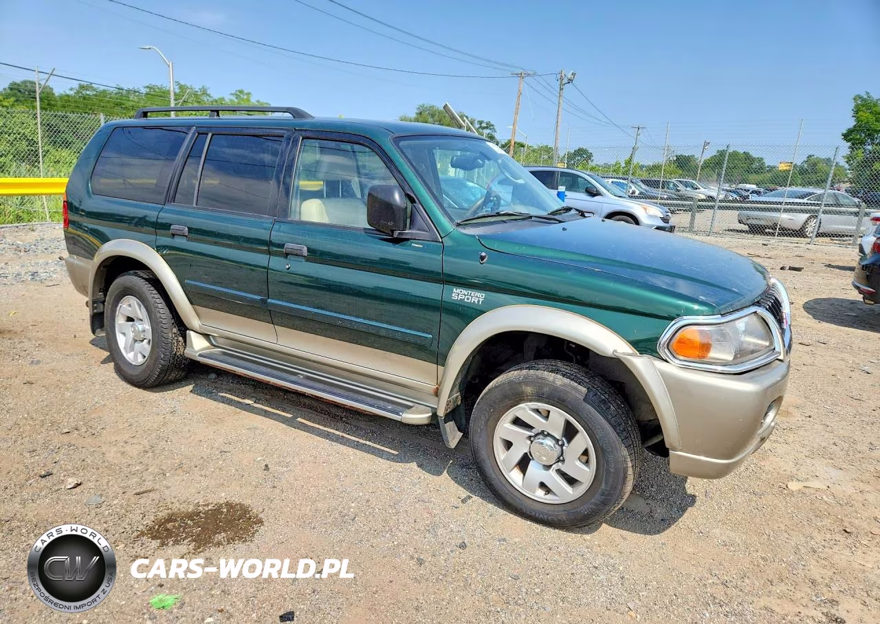 2001 Mitsubishi Montero Sport Xls VIN:JA4MT31HX1P031550 - 4