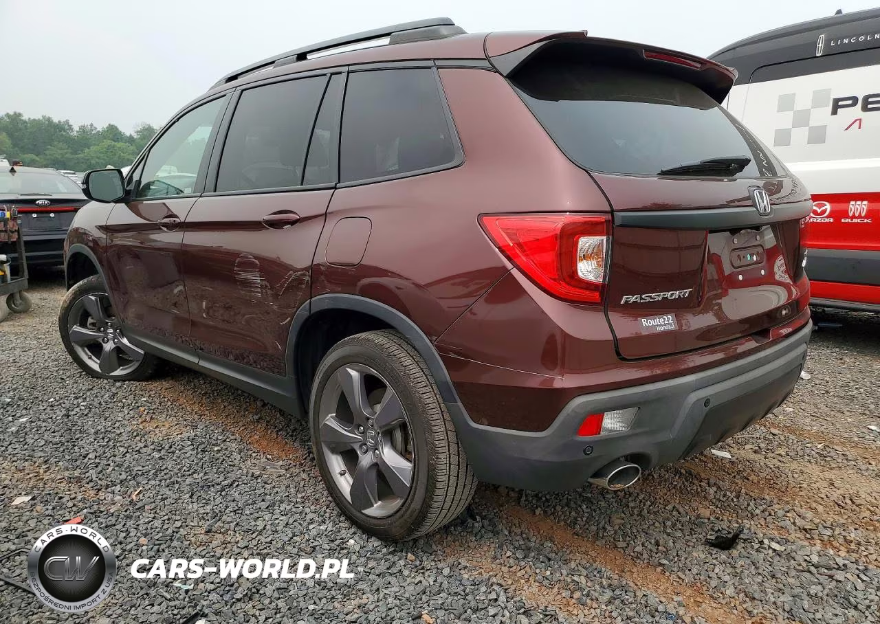 2021 Honda Passport Touring VIN:5FNYF8H99MB013405 - 2