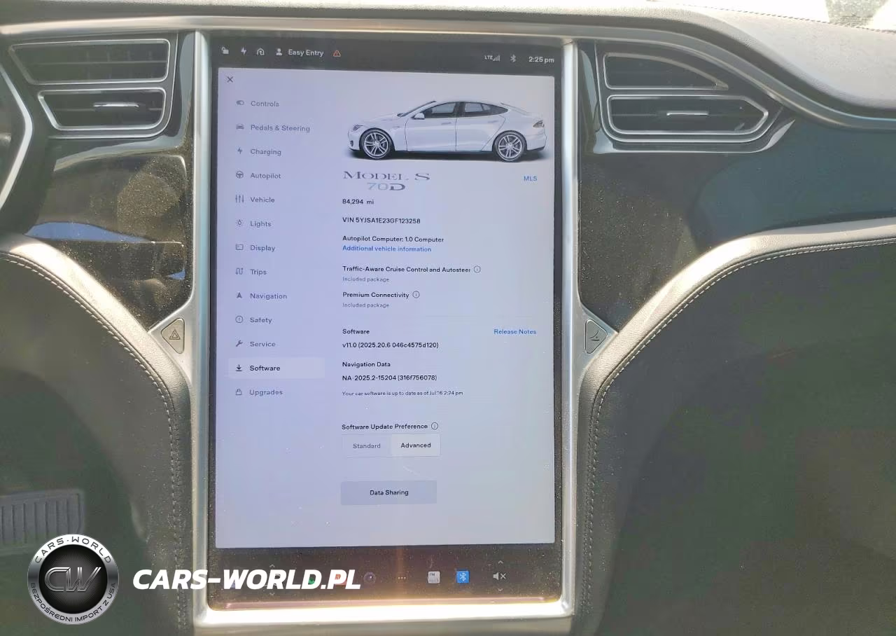 2016 Tesla Model S VIN:5YJSA1E23GF123258 - 9
