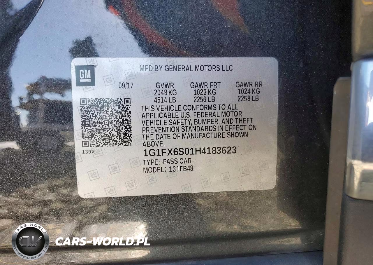 2017 Chevrolet Bolt Ev Premier VIN:1G1FX6S01H4183623 - 13
