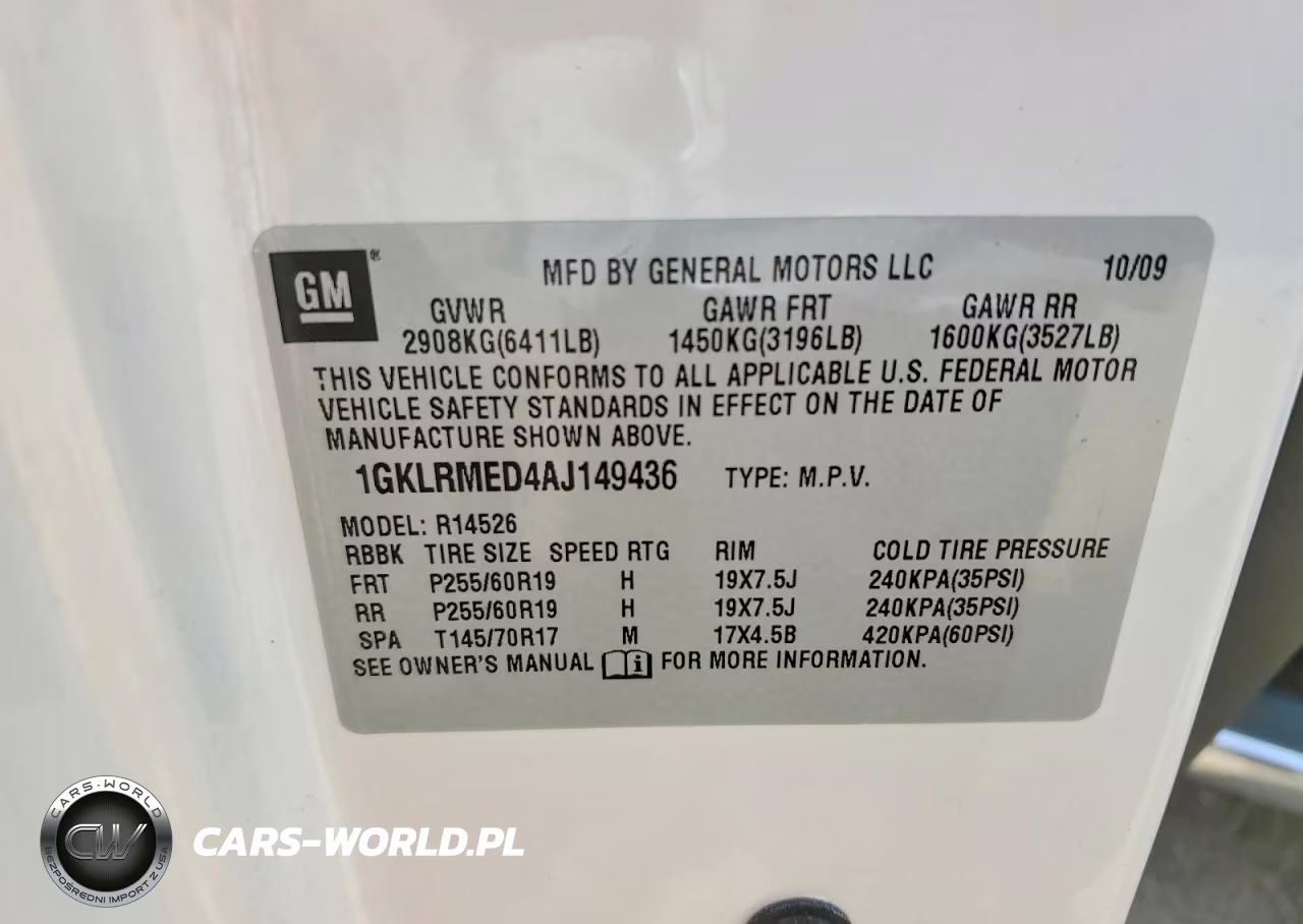 2010 GMC Acadia Slt-1 VIN:1GKLRMED4AJ149436 - 13