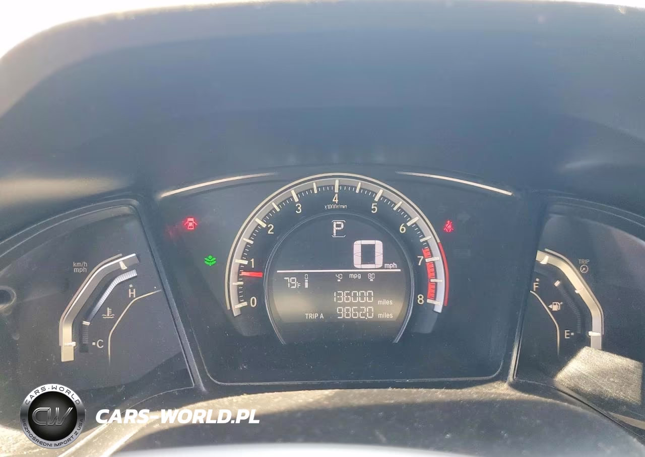 2016 Honda Civic Lx VIN:2HGFC2F5XGH568795 - 9