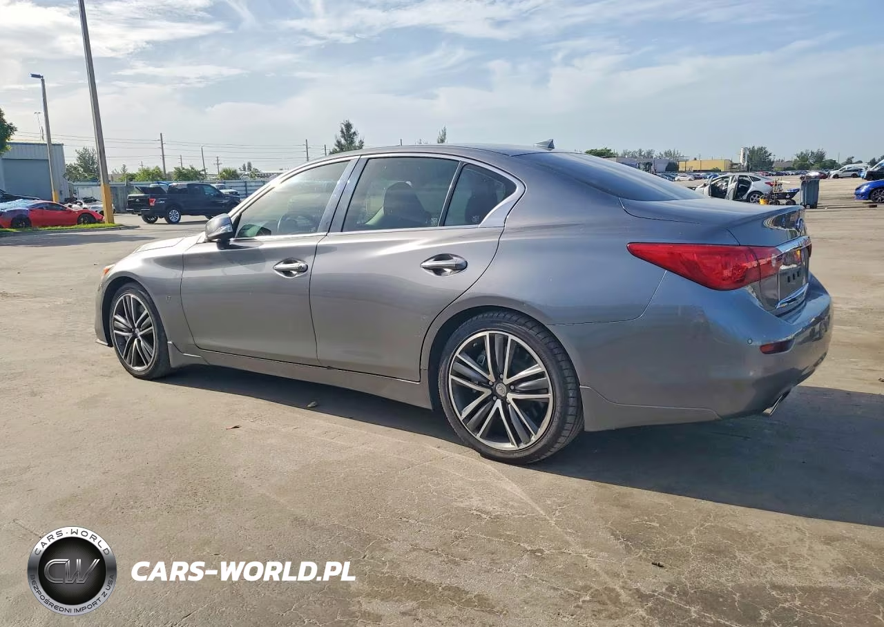 2015 Infiniti Q50 Sport VIN:JN1BV7AP5FM332860 - 2
