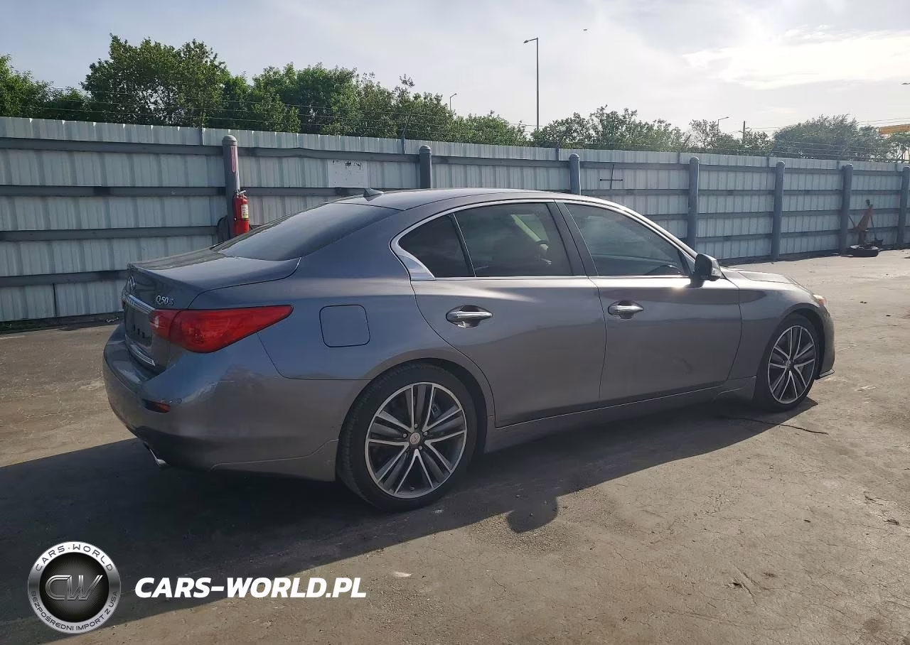 2015 Infiniti Q50 Sport VIN:JN1BV7AP5FM332860 - 3