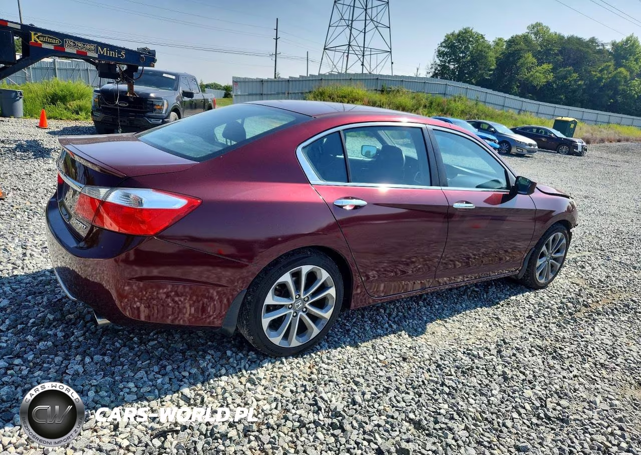 2014 Honda Accord Sport VIN:1HGCR2F55EA252735 - 3