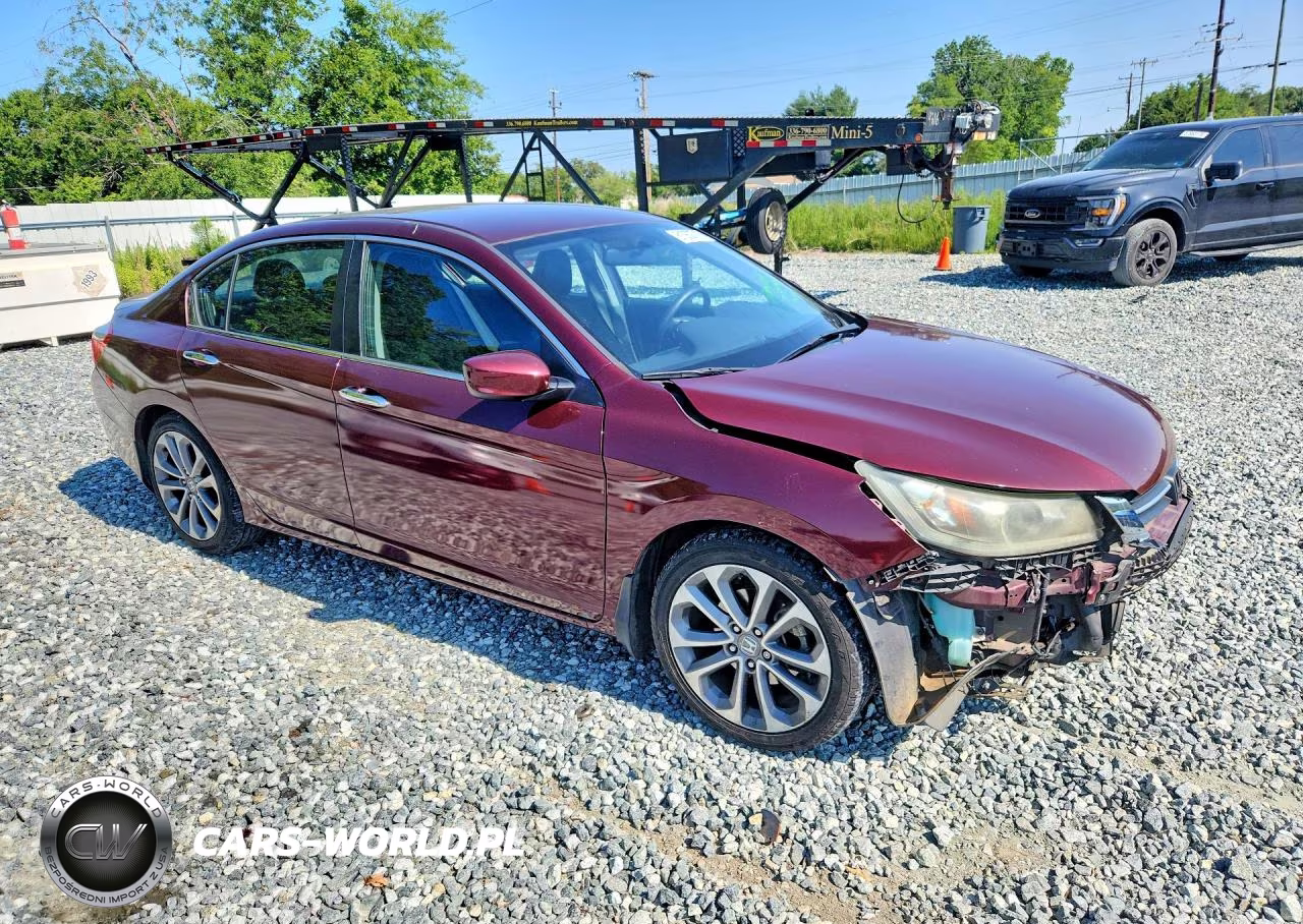 2014 Honda Accord Sport VIN:1HGCR2F55EA252735 - 4