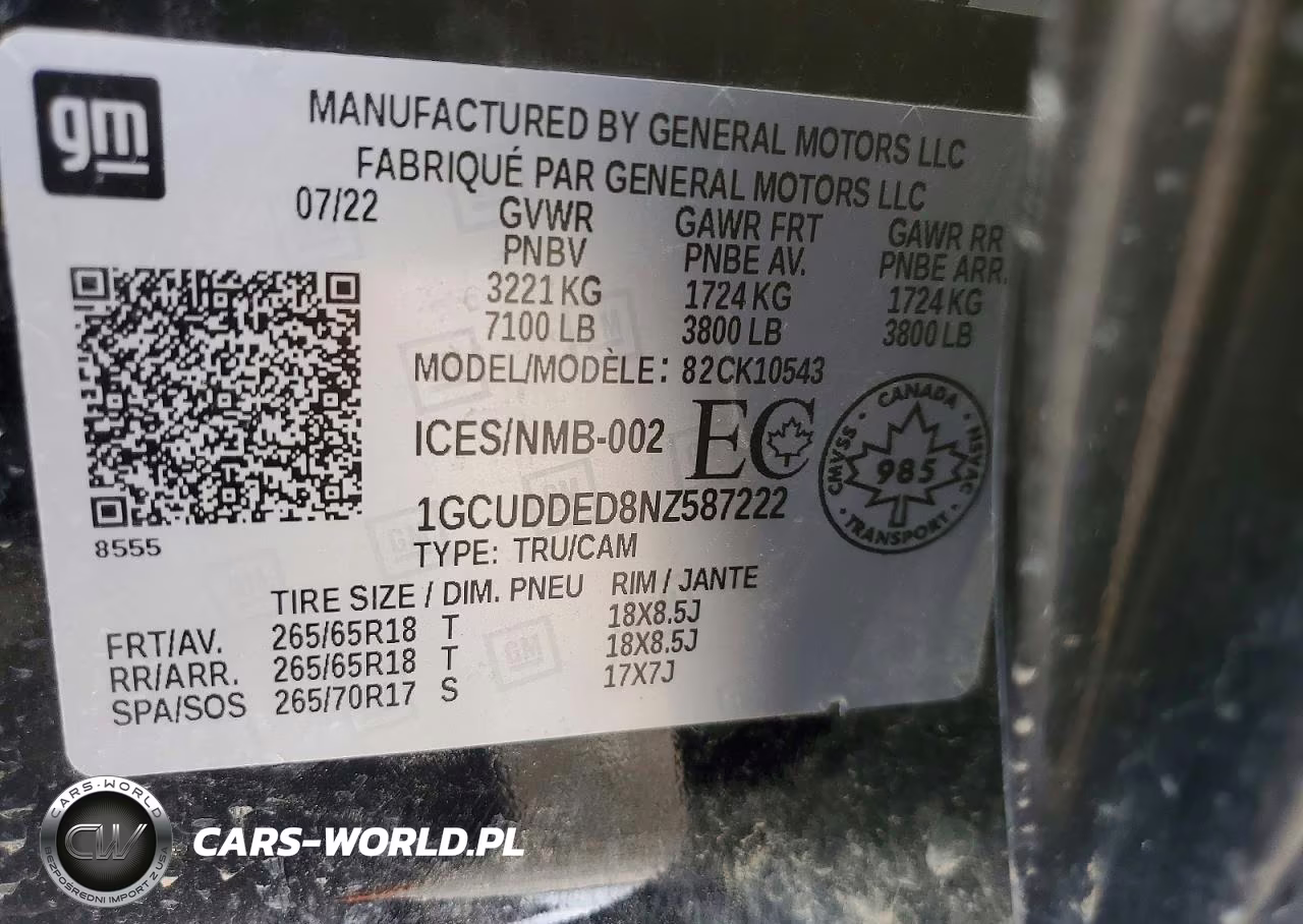 2022 Chevrolet Silverado K1500 Lt VIN:1GCUDDED8NZ587222 - 13