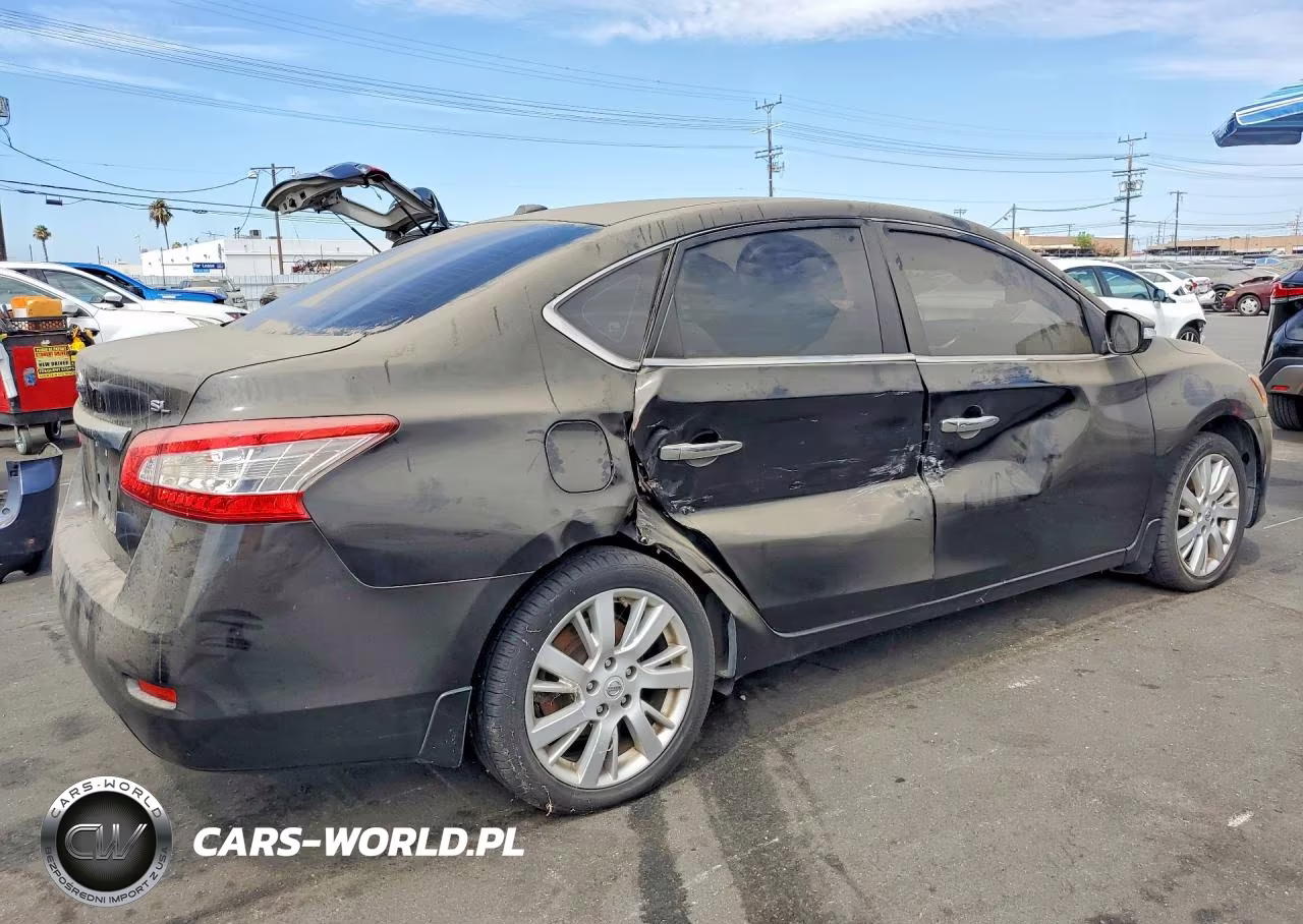2015 Nissan Sentra Sl VIN:3N1AB7AP1FY349978 - 3